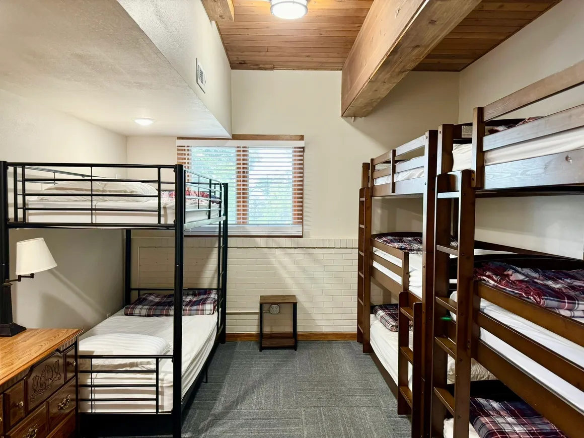 Bedroom 10:  2 triple bunks and a double bunk; sleeps 8