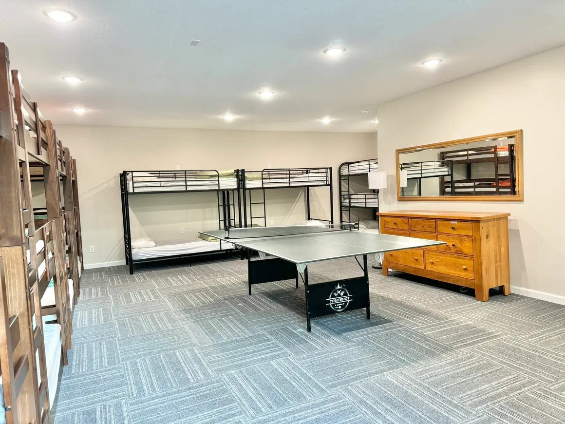 Bedroom 8:  4 triple bunks and 2 double bunks, sleeps 1